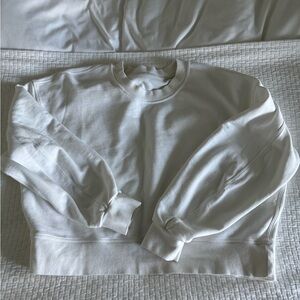 Lululemon White Sweatshirt